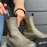 glerups Innleggssåle 5mm, Regular Såler i filt Koksgrå