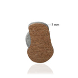 glerups Innleggssåle 7mm, Arch Relax Såler i filt Grå