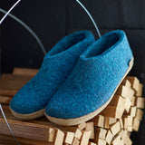 glerups Sko med skinnsåle Sko med skinnsåle Petrol