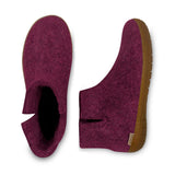 glerups Støvler med naturgummisåle - honey Støvler med naturgummisål Cranberry