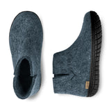 glerups Støvler med naturgummisåle - svart Støvler med naturgummisål Denim