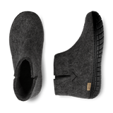 glerups Støvler med naturgummisåle - svart Støvler med naturgummisål Koksgrå