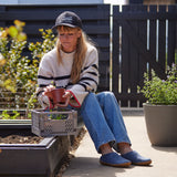 glerups Tøfler med naturgummisåle - honey Tøfler med naturgummisål Denim