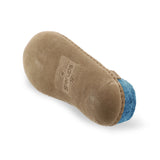 glerups Tøfler med skinnsåle Tøfler med skinnsåle Petrol