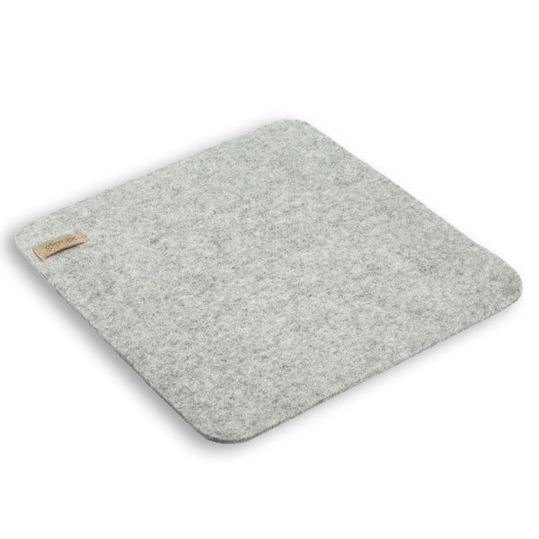 glerups Setepute, firkantet 32 cm Accessories Grå