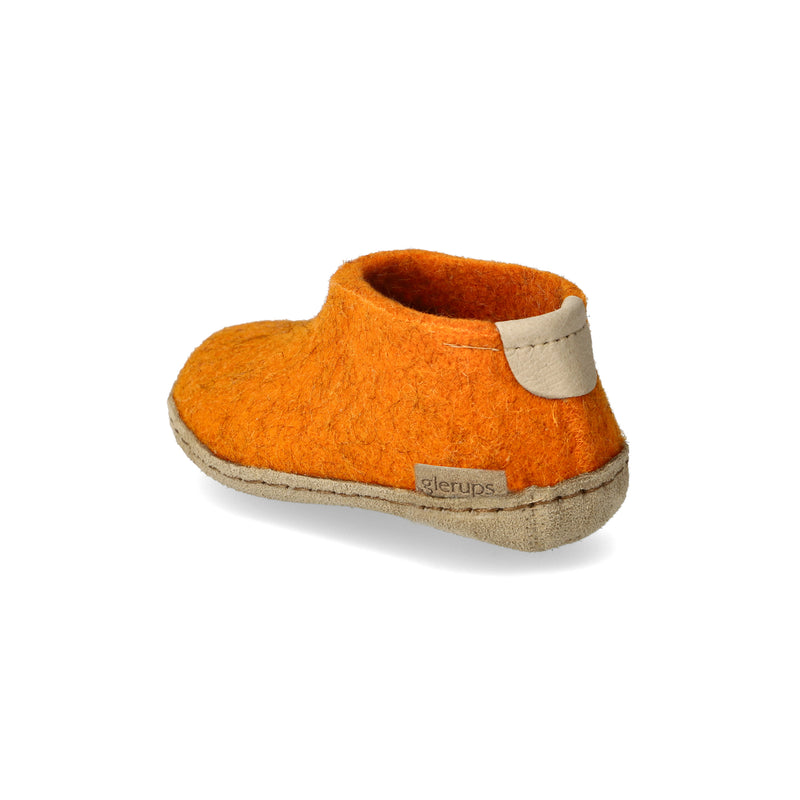 glerups Sko barn Sko med skinnsåle Orange