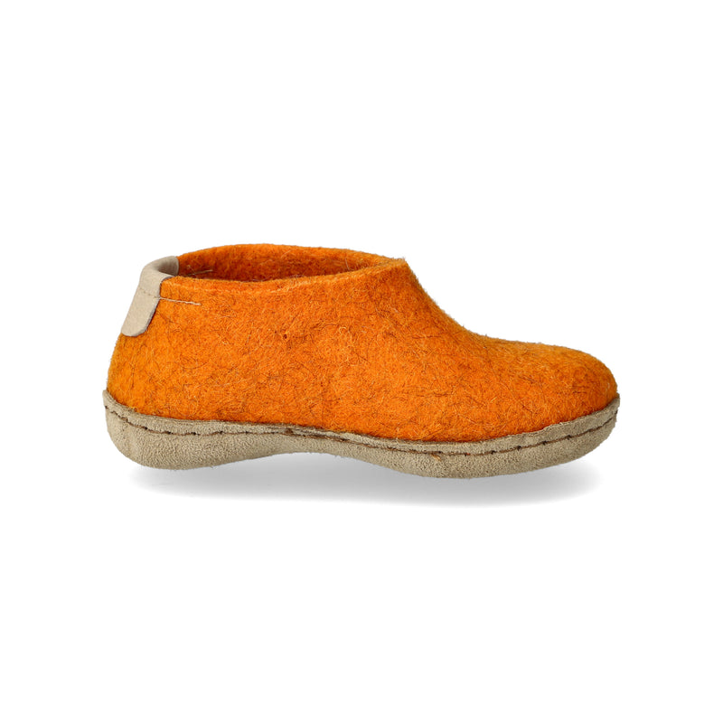 glerups Sko barn Sko med skinnsåle Orange