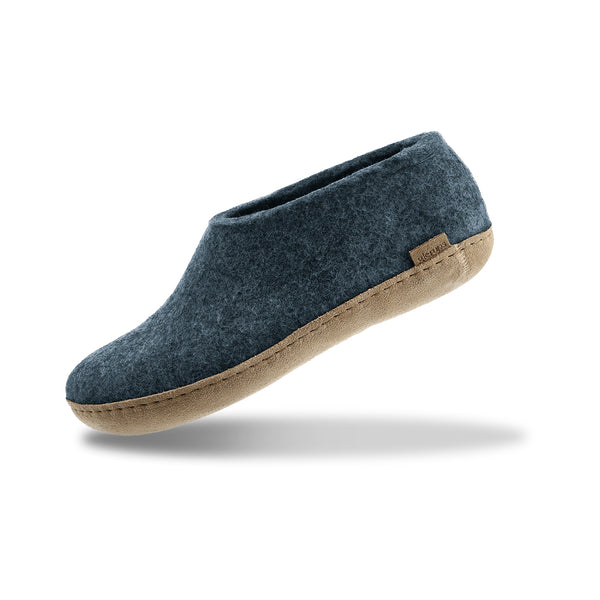 glerups Sko med skinnsåle Sko med skinnsåle Denim