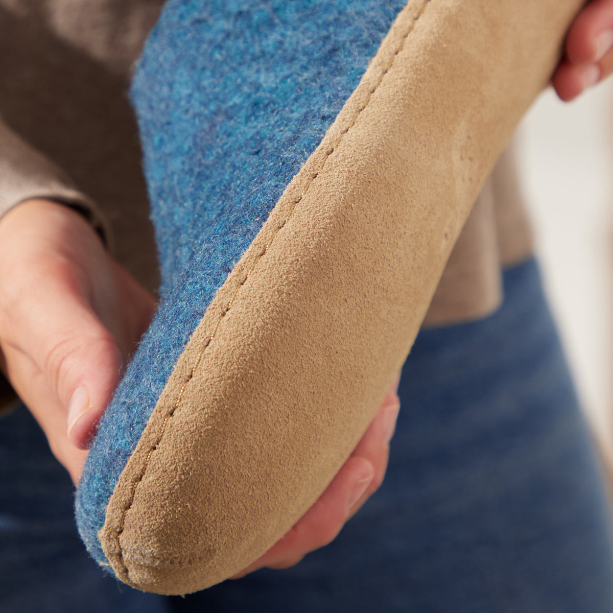 glerups Sko med skinnsåle Sko med skinnsåle Petrol