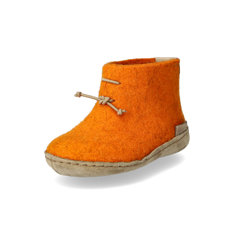 glerups Støvler barn Støvler med skinnsåle Orange