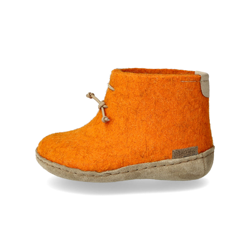 glerups Støvler barn Støvler med skinnsåle Orange