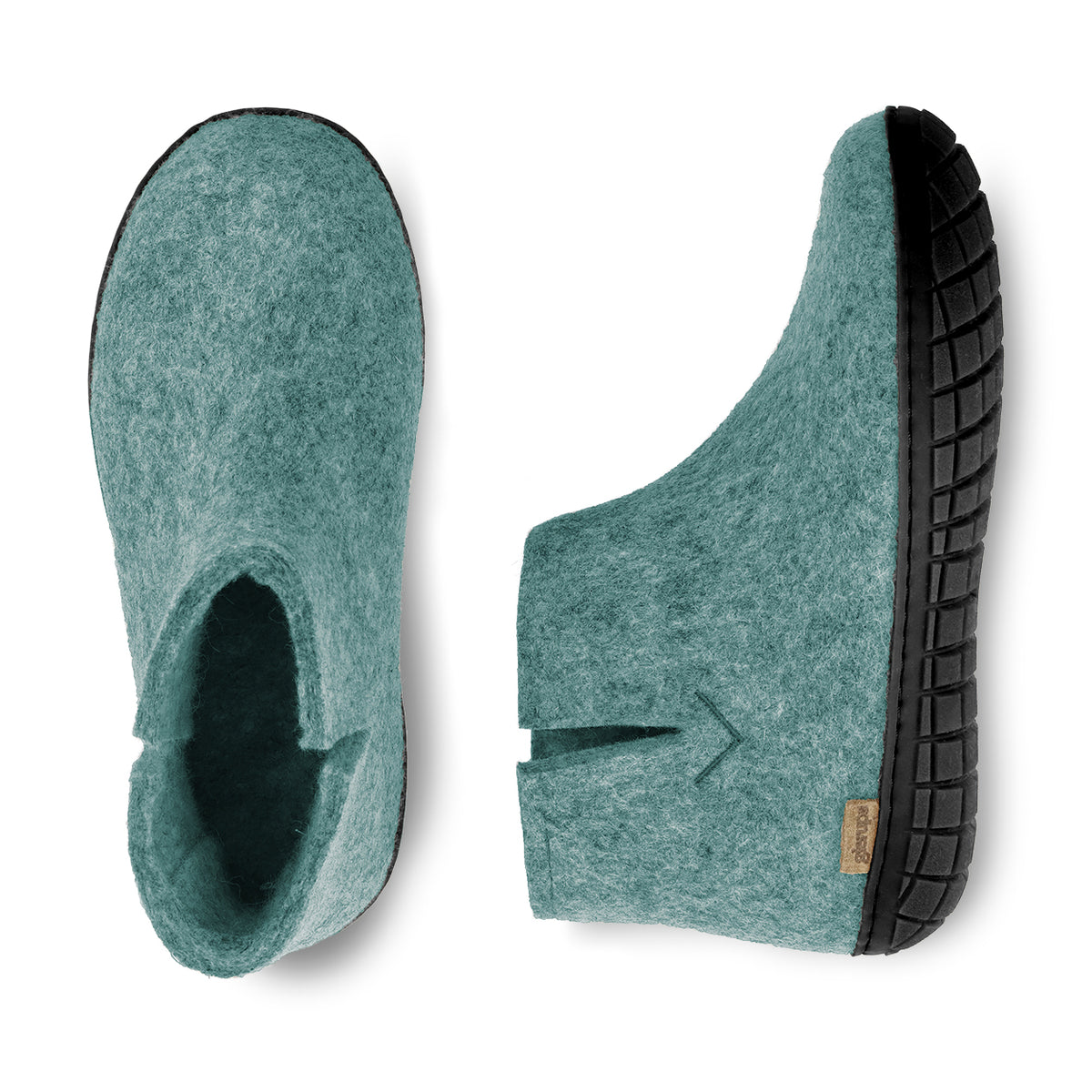 glerups Støvler med naturgummisåle - svart Støvler med naturgummisål 11 North Sea