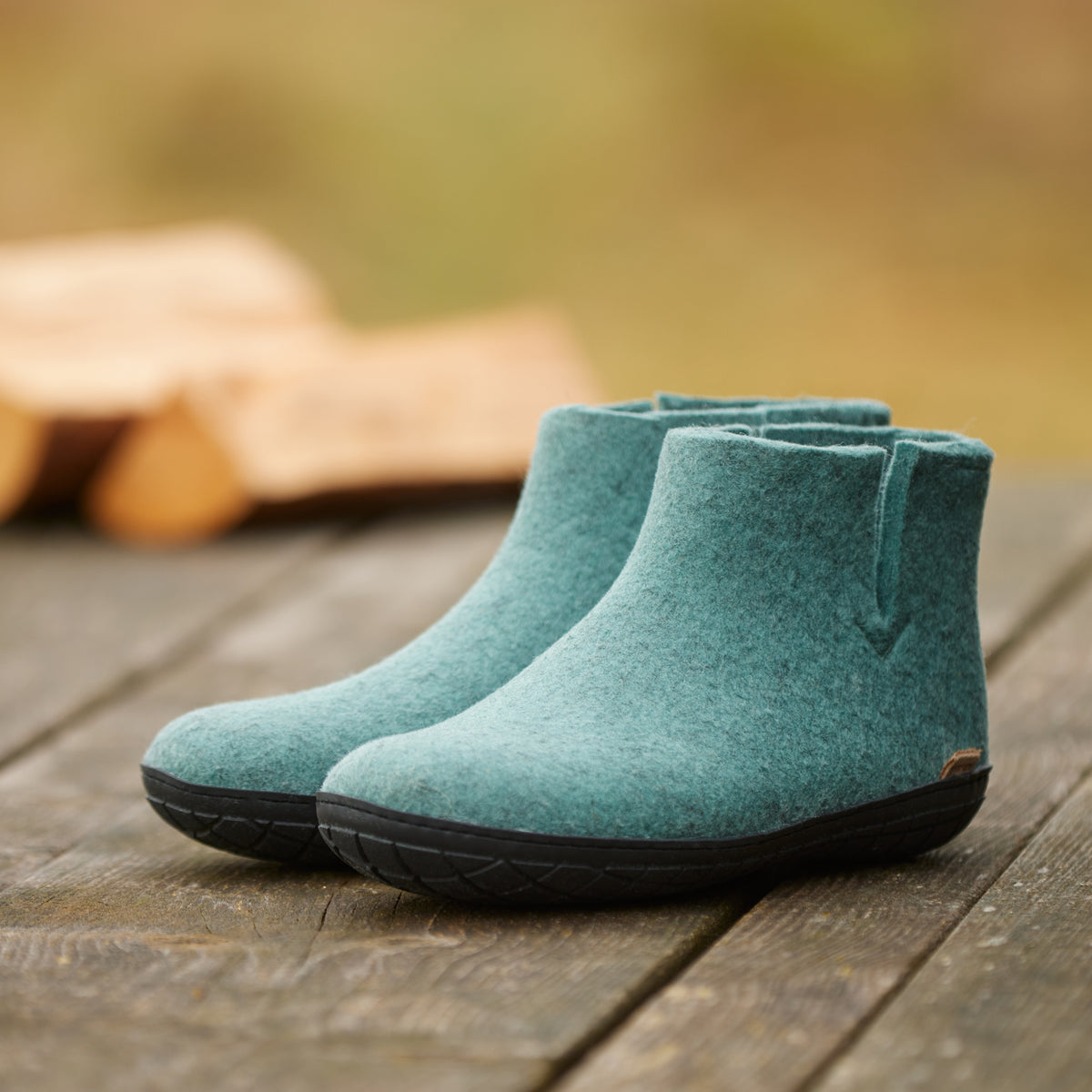 glerups Støvler med naturgummisåle - svart Støvler med naturgummisål 11 North Sea