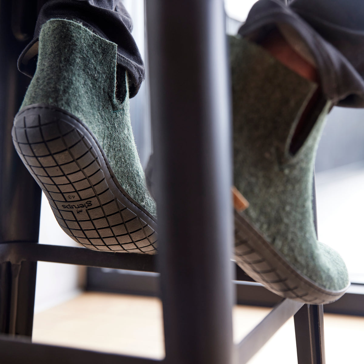 glerups Støvler med naturgummisåle - svart Støvler med naturgummisål Forest