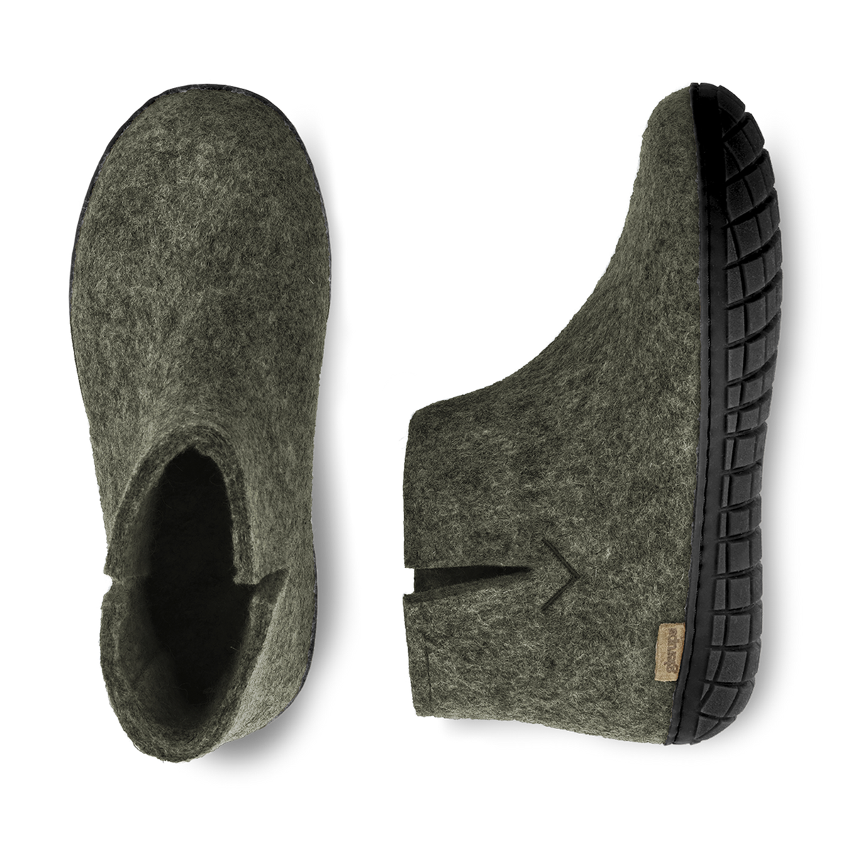 glerups Støvler med naturgummisåle - svart Støvler med naturgummisål Forest