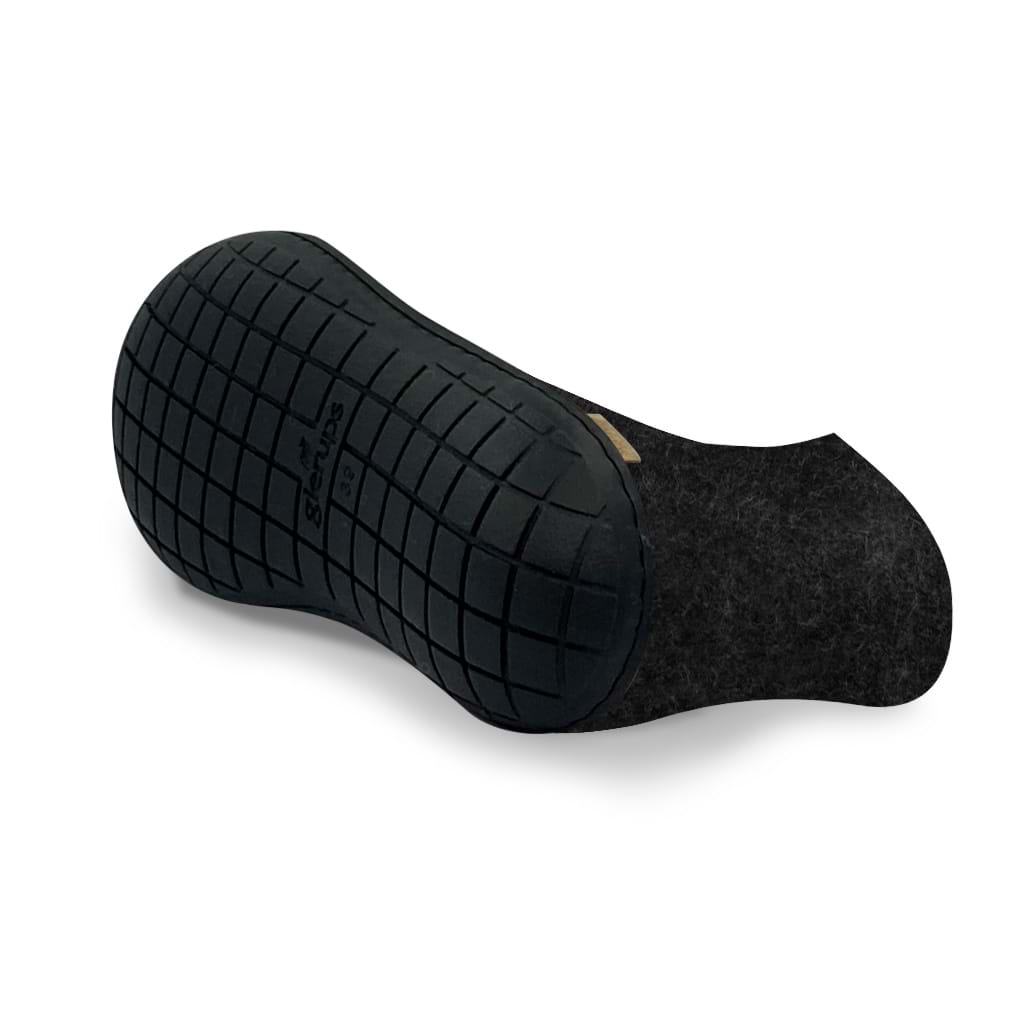 glerups Støvler med naturgummisåle - svart Støvler med naturgummisål Koksgrå