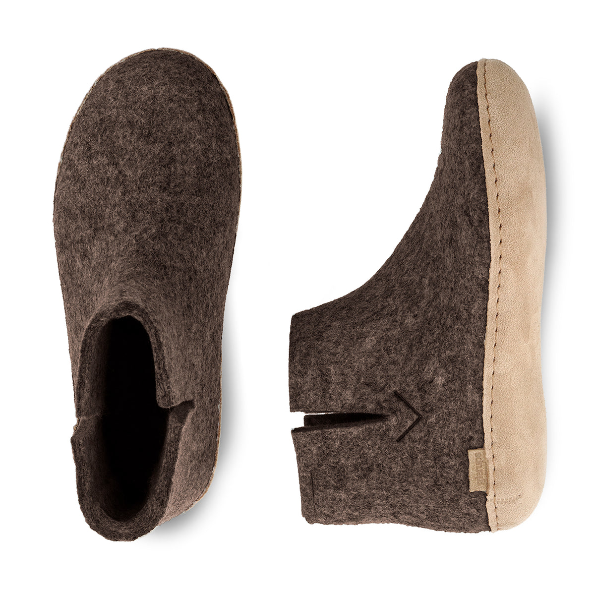 glerups Støvler med skinnsåle Støvler med skinnsåle Chestnut