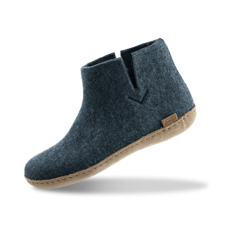 glerups Støvler med skinnsåle Støvler med skinnsåle Denim
