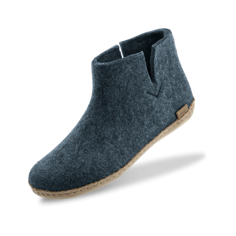 glerups Støvler med skinnsåle Støvler med skinnsåle Denim