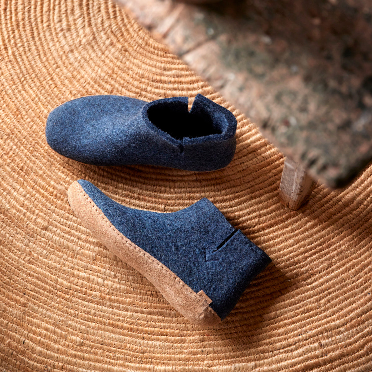 glerups Støvler med skinnsåle Støvler med skinnsåle Denim