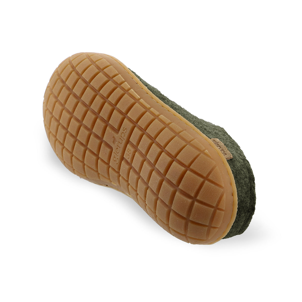 glerups Tøfler med naturgummisåle - honey Tøfler med naturgummisål Forest