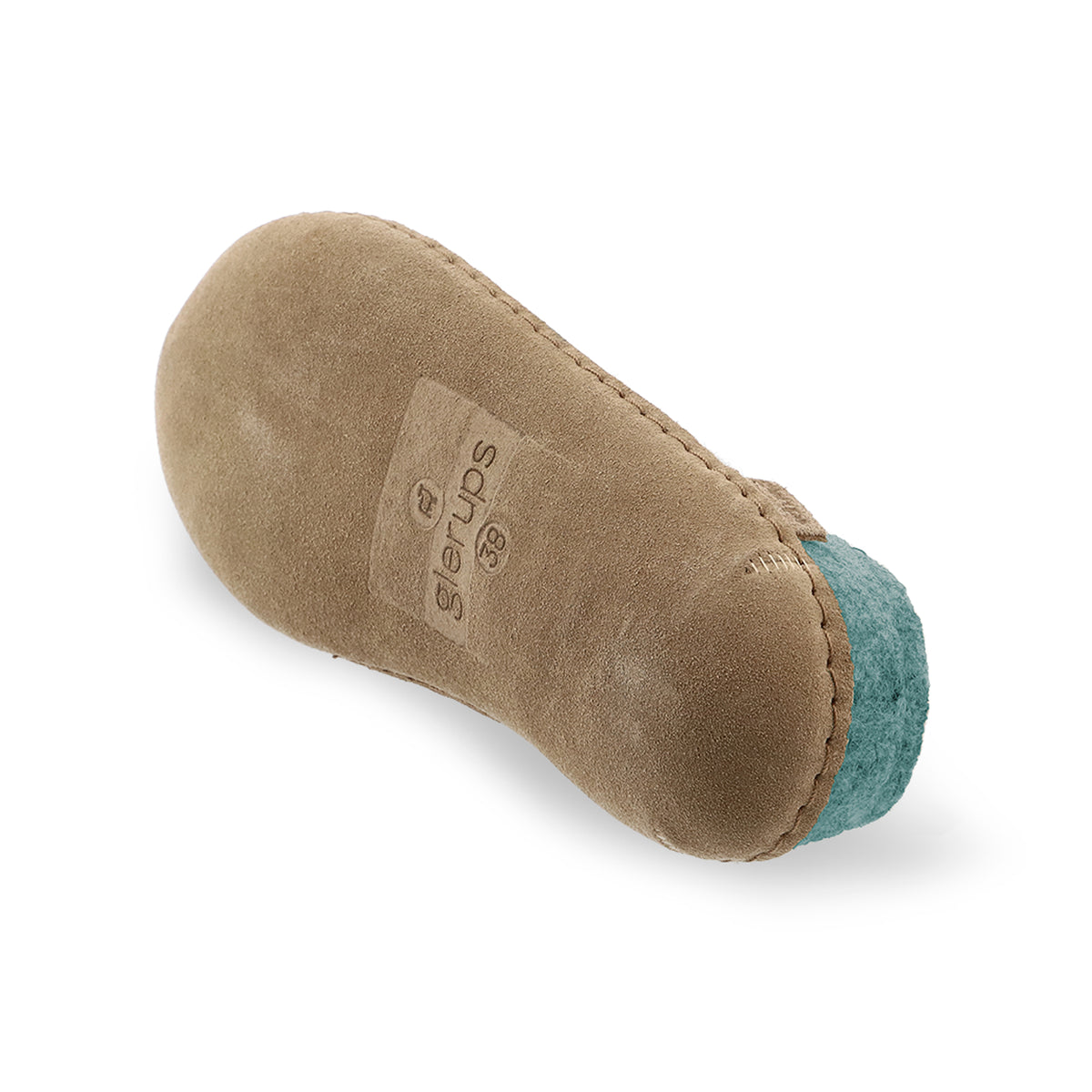 glerups Tøfler med skinnsåle Tøfler med skinnsåle 11 North Sea