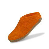 glerups Tøfler med skinnsåle Tøfler med skinnsåle Orange