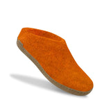 glerups Tøfler med skinnsåle Tøfler med skinnsåle Orange